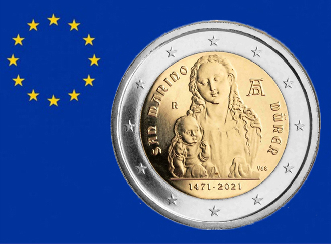 2 EURO COMMEMORATIVI: PITTORI, SCULTORI e ARCHITETTORI, una collezione  artistica (dal 2021 al …..).